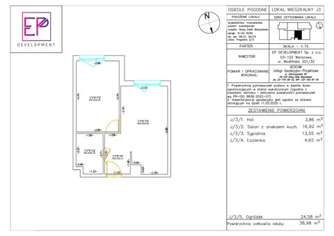Plan 2 pok. 39m²
