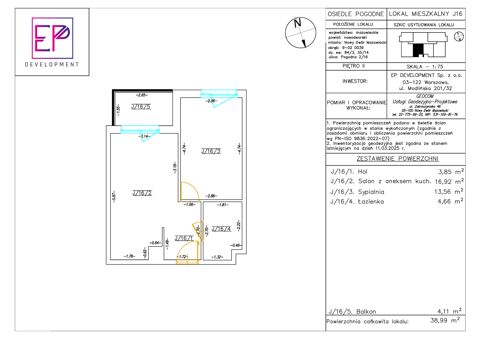 Plan 2 pok. 39m²