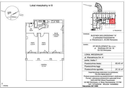 Plan 3 pok. 63m²