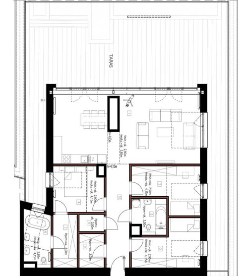 Plan 4 pok. 113m²