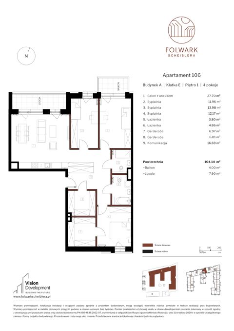 Plan 4 pok. 104m²