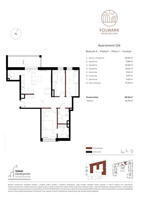 Plan 4 pok. 89m²
