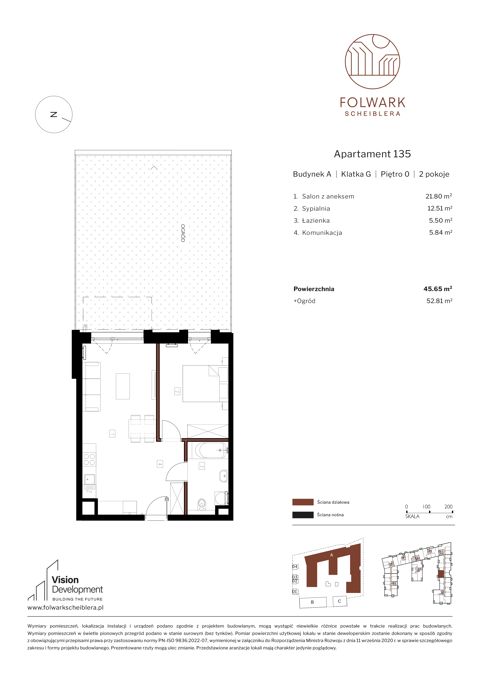 Plan 2 pok. 46m²