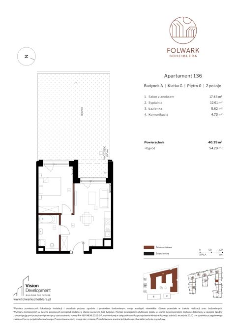 Plan 2 pok. 40m²