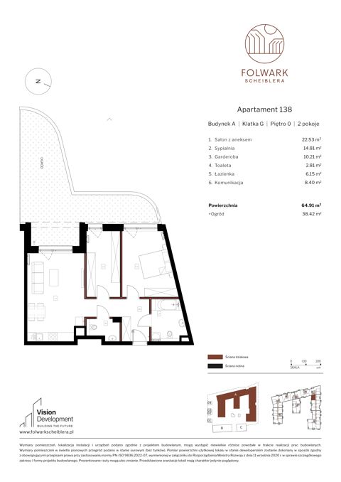 Plan 2 pok. 65m²
