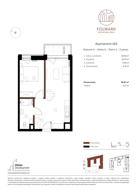 Plan 2 pok. 39m²