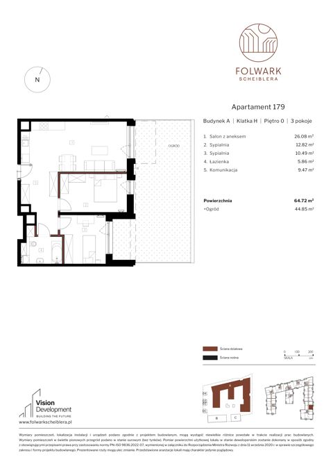 Plan 3 pok. 65m²