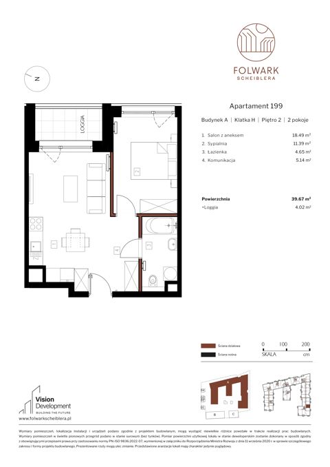 Plan 2 pok. 40m²
