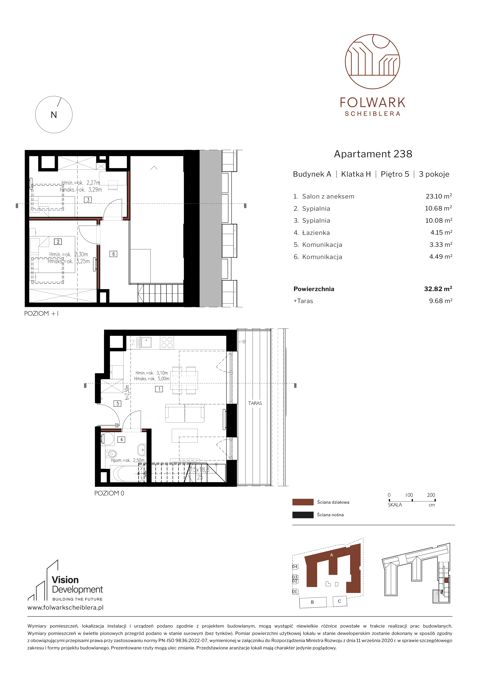 Plan 3 pok. 56m²