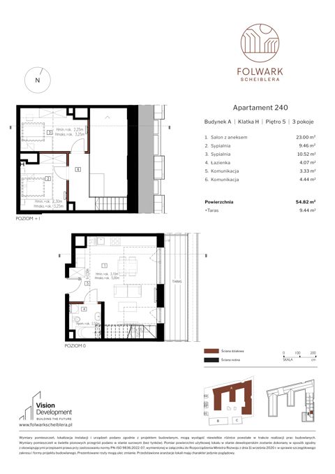 Plan 3 pok. 55m²