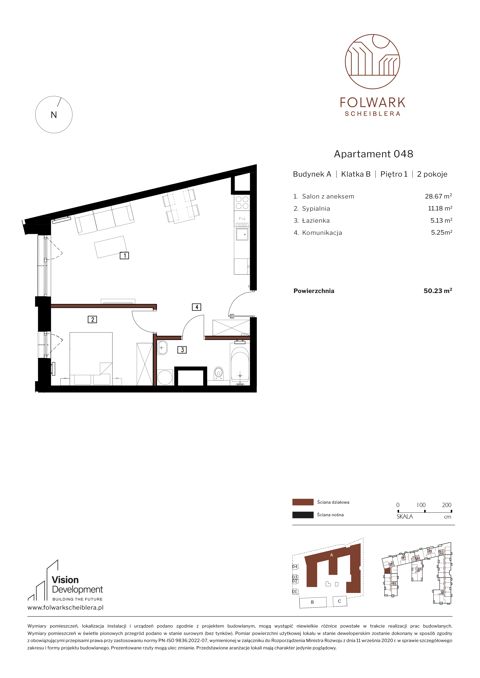 Plan 2 pok. 50m²