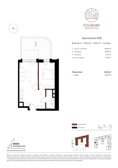 Plan 2 pok. 40m²