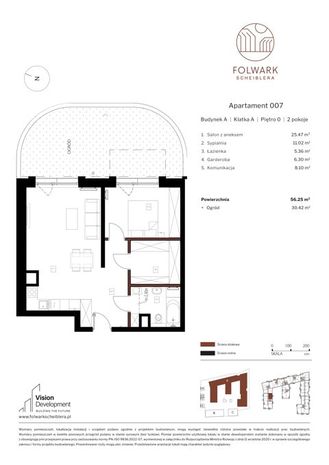 Plan 2 pok. 56m²