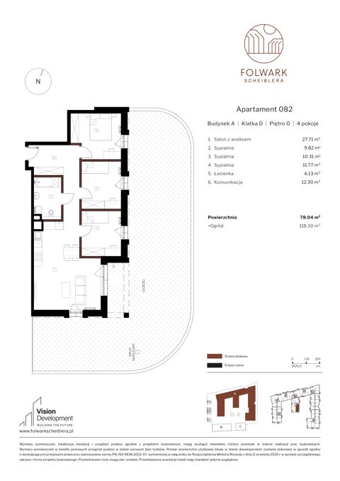 Plan 4 pok. 78m²