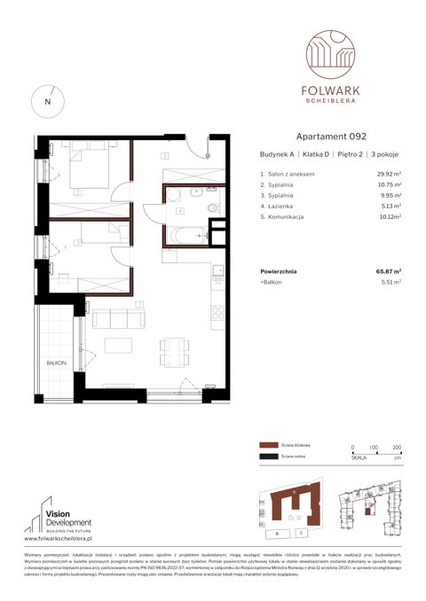 Plan 3 pok. 66m²