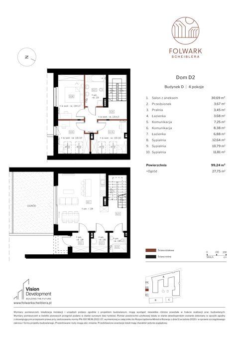 Plan 4 pok. 99m²
