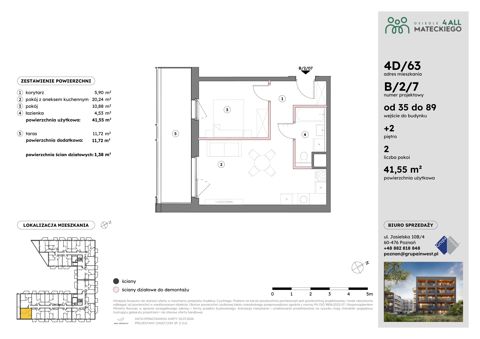 Plan 2 pok. 42m²