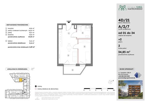 Plan 2 pok. 35m²