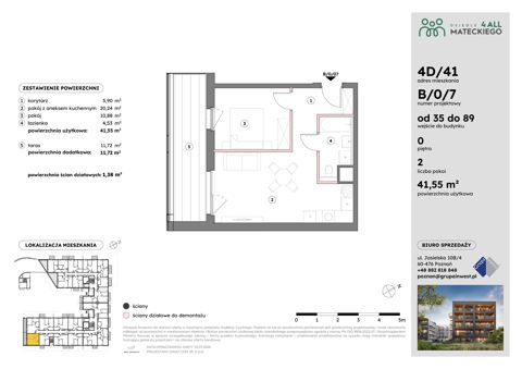 Plan 2 pok. 42m²