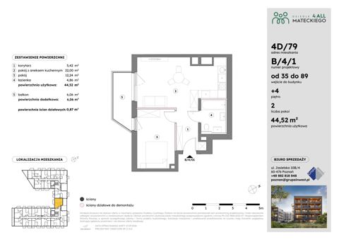 Plan 2 pok. 45m²