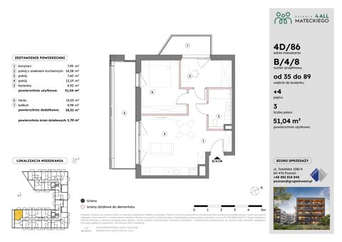 Plan 3 pok. 51m²
