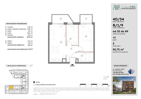 Plan 3 pok. 51m²