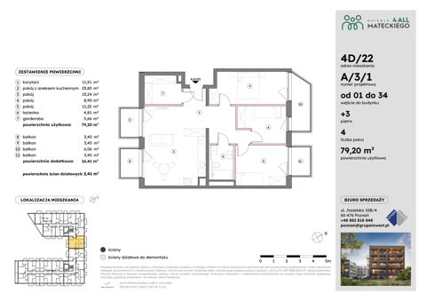 Plan 4 pok. 79m²