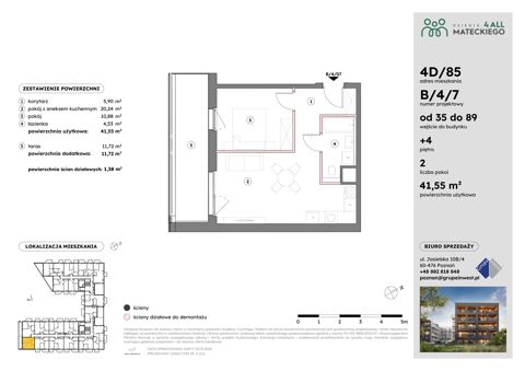 Plan 2 pok. 42m²