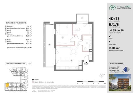 Plan 3 pok. 51m²