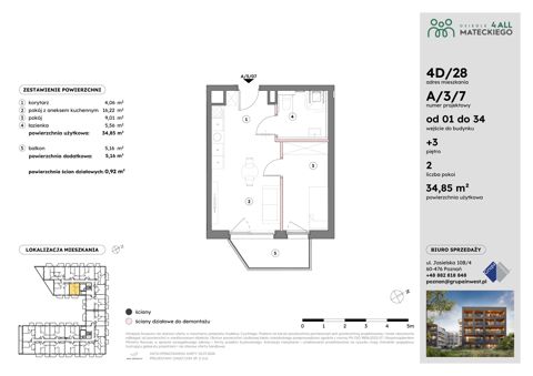 Plan 2 pok. 35m²