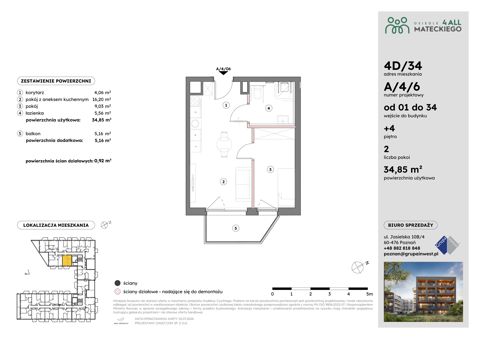 Plan 2 pok. 35m²