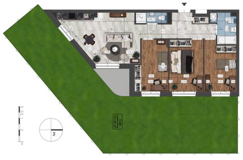 Plan 4 pok. 77m²