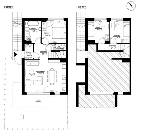 Plan 4 pok. 80m²