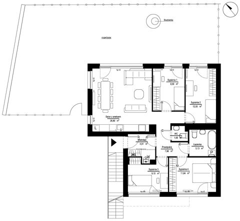 Plan 5 pok. 89m²