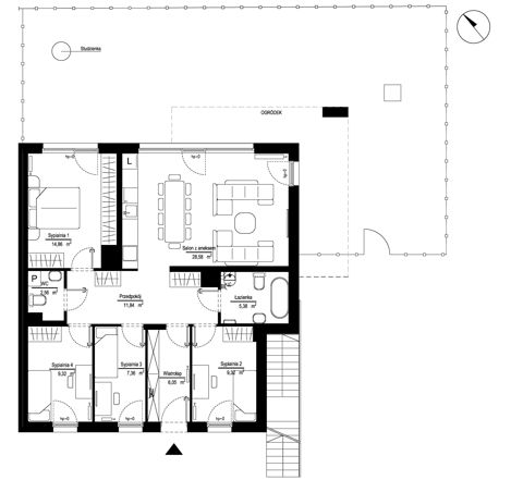 Plan 5 pok. 96m²