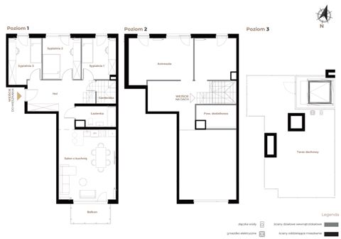 Plan 4 pok. 72m²