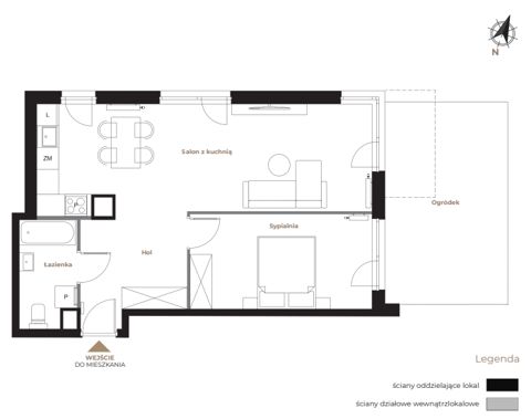 Plan 2 pok. 53m²