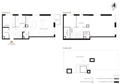 Plan 3 pok. 76m²
