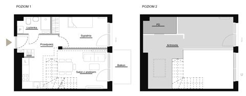Plan 2 pok. 41m²