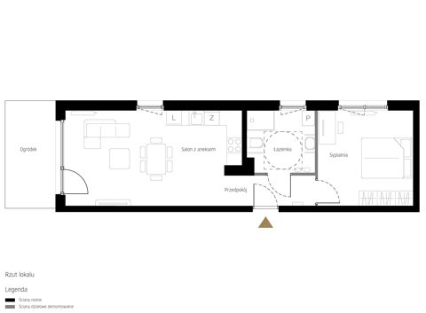 Plan 2 pok. 50m²