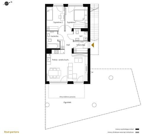 Plan 3 pok. 62m²