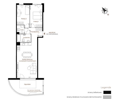 Plan 3 pok. 73m²