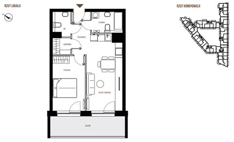 Plan 2 pok. 48m²