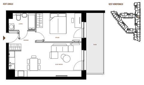 Plan 2 pok. 44m²