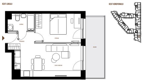 Plan 2 pok. 41m²