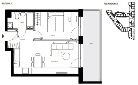 Plan 2 pok. 42m²