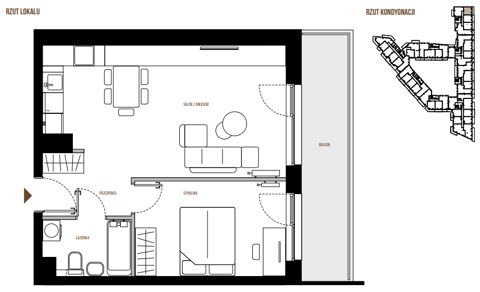 Plan 2 pok. 48m²