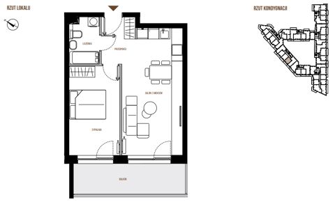 Plan 2 pok. 45m²