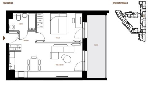 Plan 2 pok. 44m²