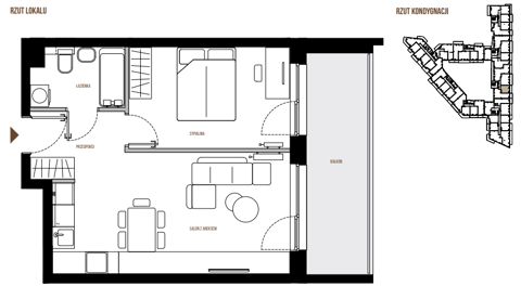 Plan 2 pok. 42m²